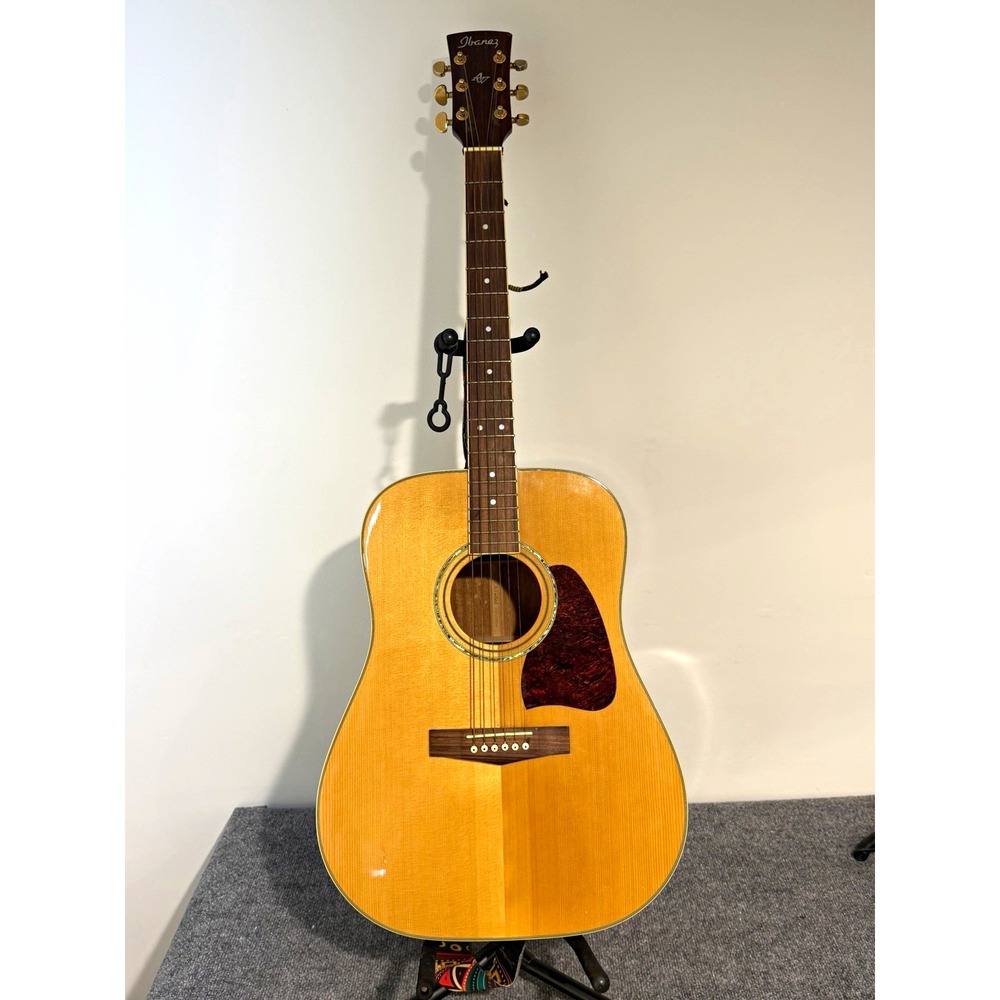 Ibanez Artwood AW100 Dreadnought Spruce Natural RH 2001. Acoustic Guitar.